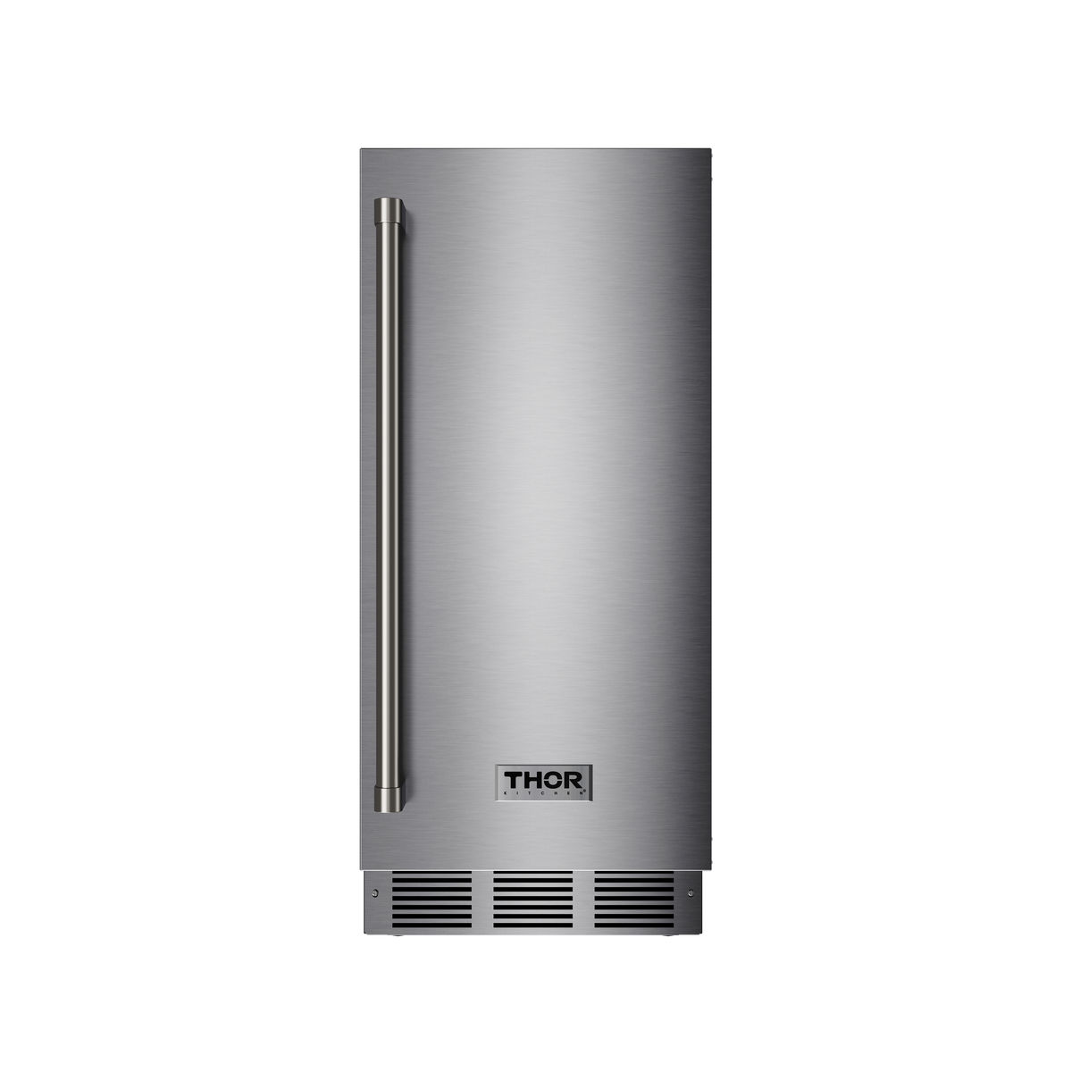Thor Kitchen - 15 Inch 52 lbs. Built-In Gourmet Ice Maker with Built-In Pump - Stainless Steel