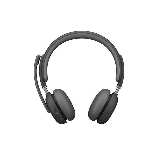 Front. Logitech - Logitech Zone Wireless 2 Headset UC  Version - Graphite.
