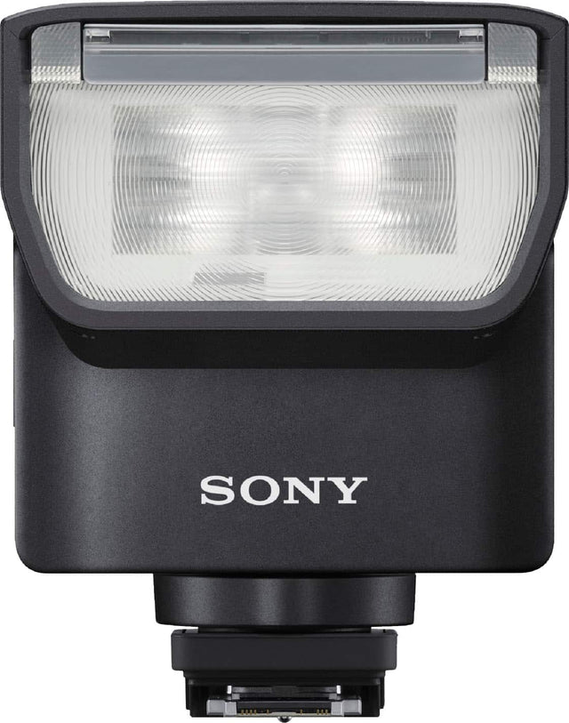 Front. Sony - GN28 Wireless Radio Control External Flash - Black.