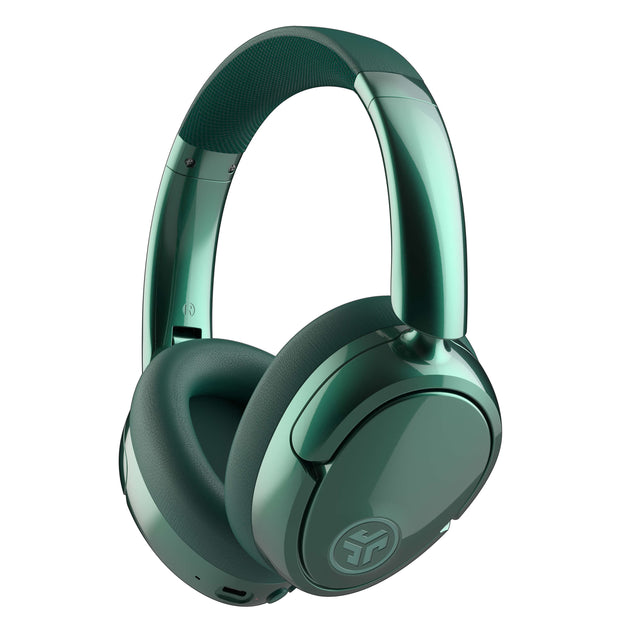 Front. JLab - JBuds Lux ANC Wireless Bluetooth Over-Ear Headphones with Active Noise Cancelling, Spatial Audio & 70+ Hour Battery - Jelle Fir Sure.