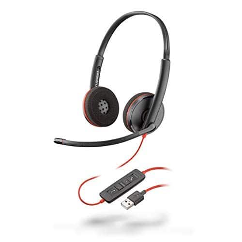 Poly - Blackwire C3220 Wired On-Ear Headset