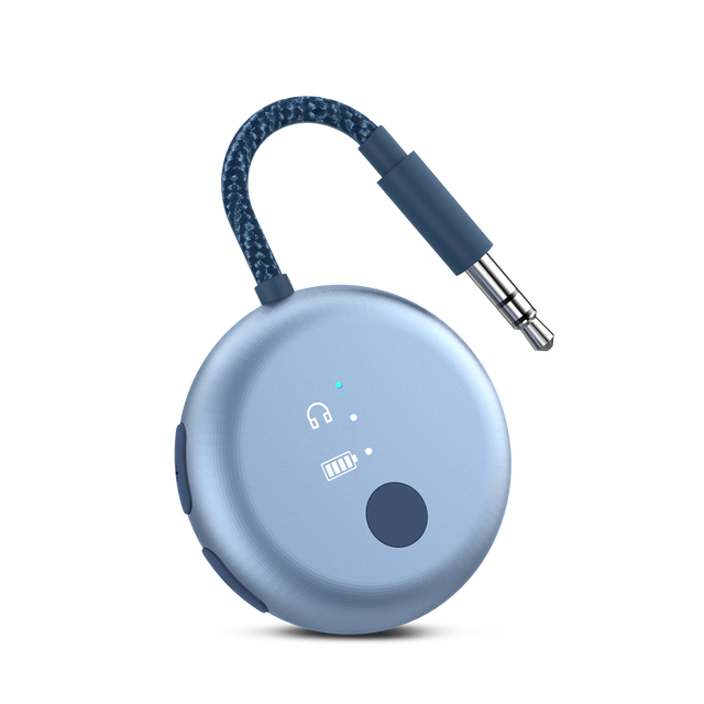 Front. Avantree - SoundJet R1 – 25Hr Airplane Bluetooth Adapter for All AirPods (Pro/Max).