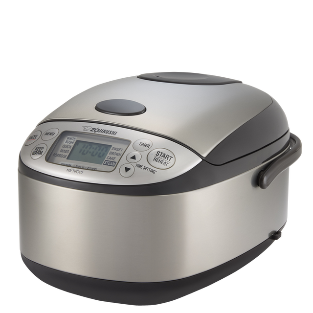 MENU ZOJIRUSHI ZZ WHITE SUSHI KEEP QUICK MIXED SWEET WARM BROWN PORRIDGE CAKE STEAM  
TIMER REHEAT START TIME SETTING