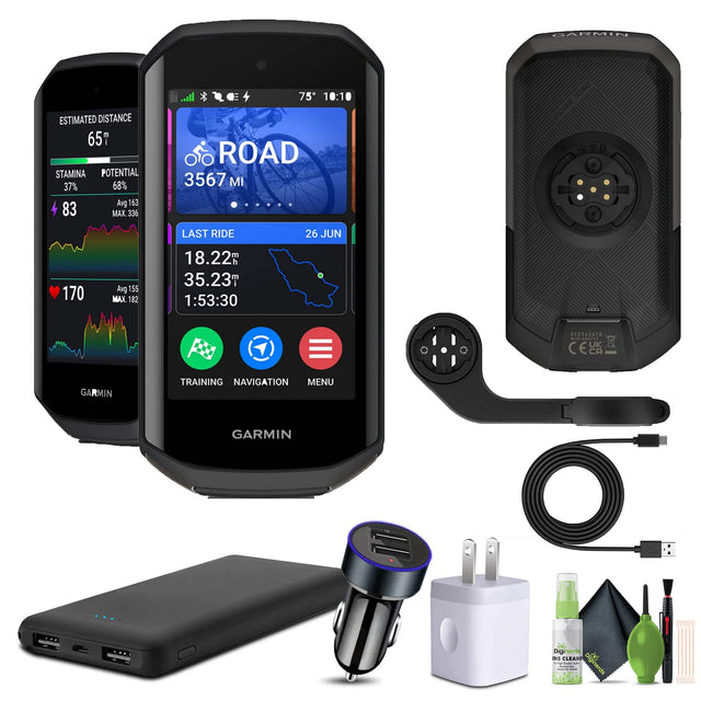 GARMIN ESTIMATED DISTANCE 65 MI  
STAMINA POTENTIAL 37% 68%  
Avg 163 MAX 336  
83  
170 Avg 155 MAX 182  

ROAD 3567 MI  

LAST RIDE 26 JUN  
18.22 MI 35.23 MPH 1:53:30  

GARMIN TRAINING NAVIGATION MENU  

GARMIN ENGINEERED TO CLEAR