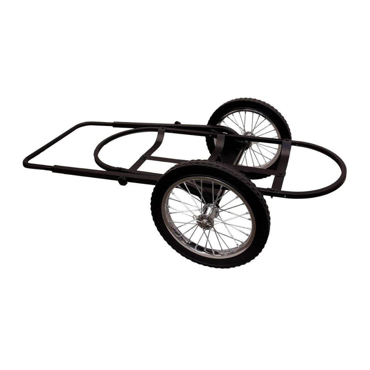 Muddy - Mule Game Cart with 16 Inch Wheels and 300 Lbs. Capacity - Black/Black