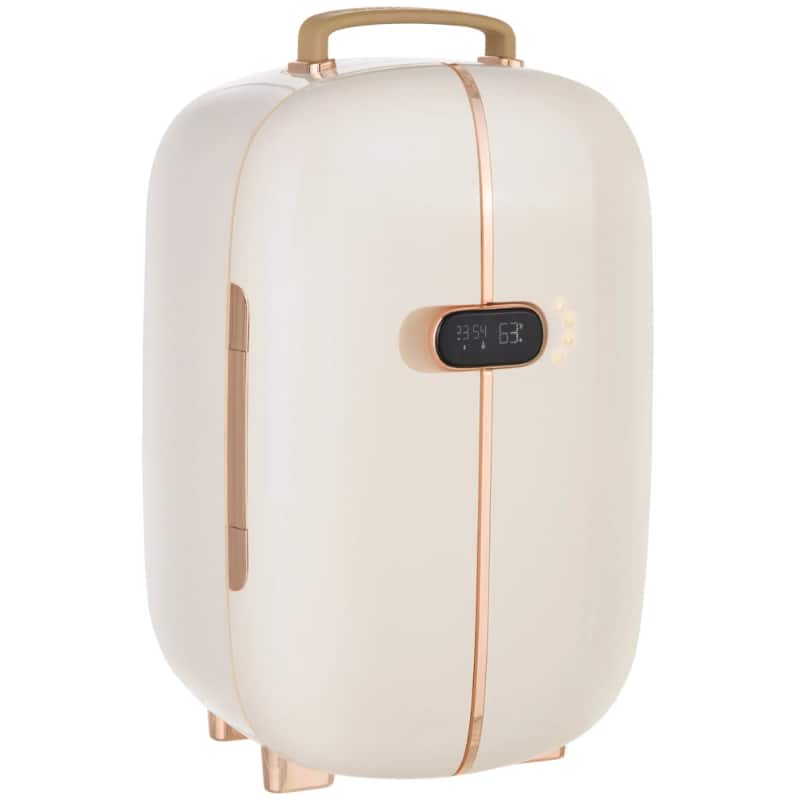 Sweet - 12L Professional Skincare Fridge, Dual Doors, LED, Timer, Cooler/Warmer, Beauty Use - White