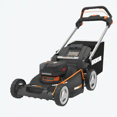 WORX - Nitro WG760 40V 21" Cordless Self-Propelled Lawn Mower with Brushless Motor (2 Batteries & 1 5.0Ah Charger)
