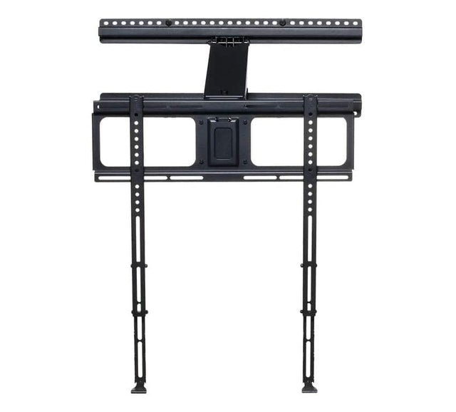 Front. MantelMount - MM340 Above Fireplace Pull Down TV Mount- TVs 44" to 80" to 90 lbs - Patented Features, Handles & Balancing Technology - Black.