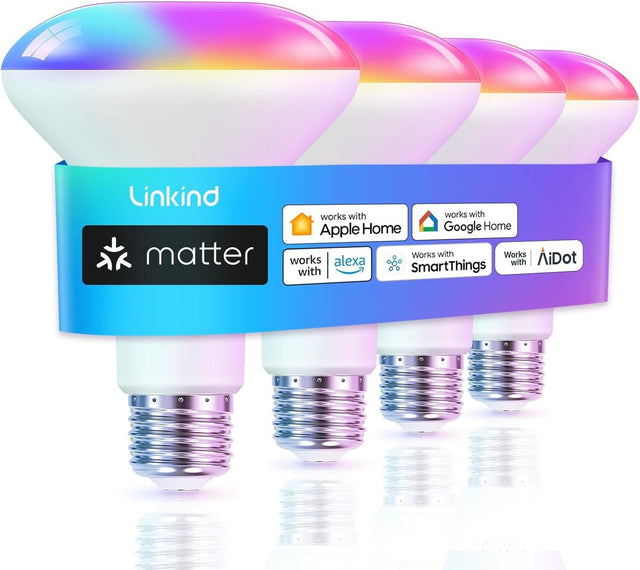 Linkind  
matter  
works with Apple Home  
works with Google Home  
works with Alexa  
Works with SmartThings  
Works with AiDot