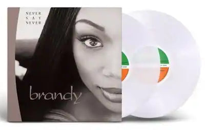 Brandy - Never Say Never - Ltd Clear Vinyl Edition   - VINYL LP