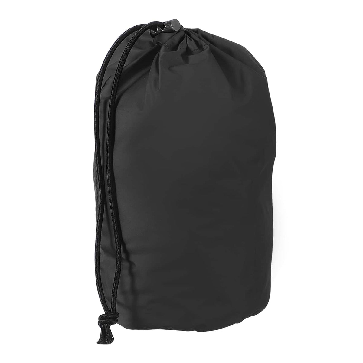 Unique Bargains - Stuff Sack, Sleeping Bag Storage Sack, Waterproof Outdoor Storage, Ultralight Portable Drawstring, 4x8In, for Camping - Black