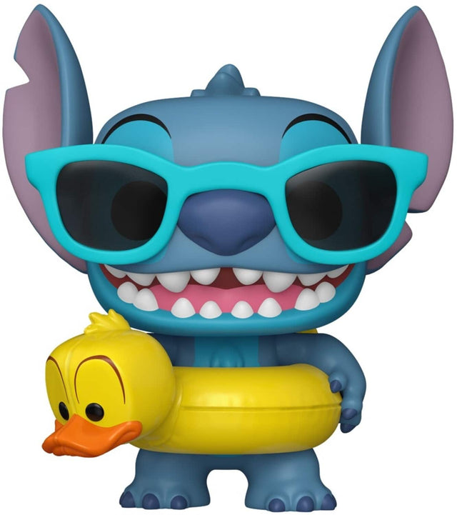 Front. Funko - Funko POP! Disney: Lilo & Stitch - Stitch With Tube   - COLLECTIBLES - Multicolor.