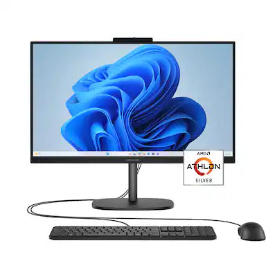HP - OmniStudio 23.8" Full HD All-in-One - AMD Athlon Silver 10 - 8GB Memory - 256GB SSD