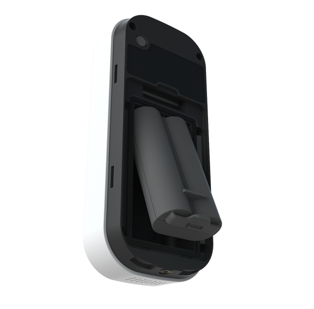 Front. Chamberlain - myQ Video Keypad Rechargeable Battery - Black.