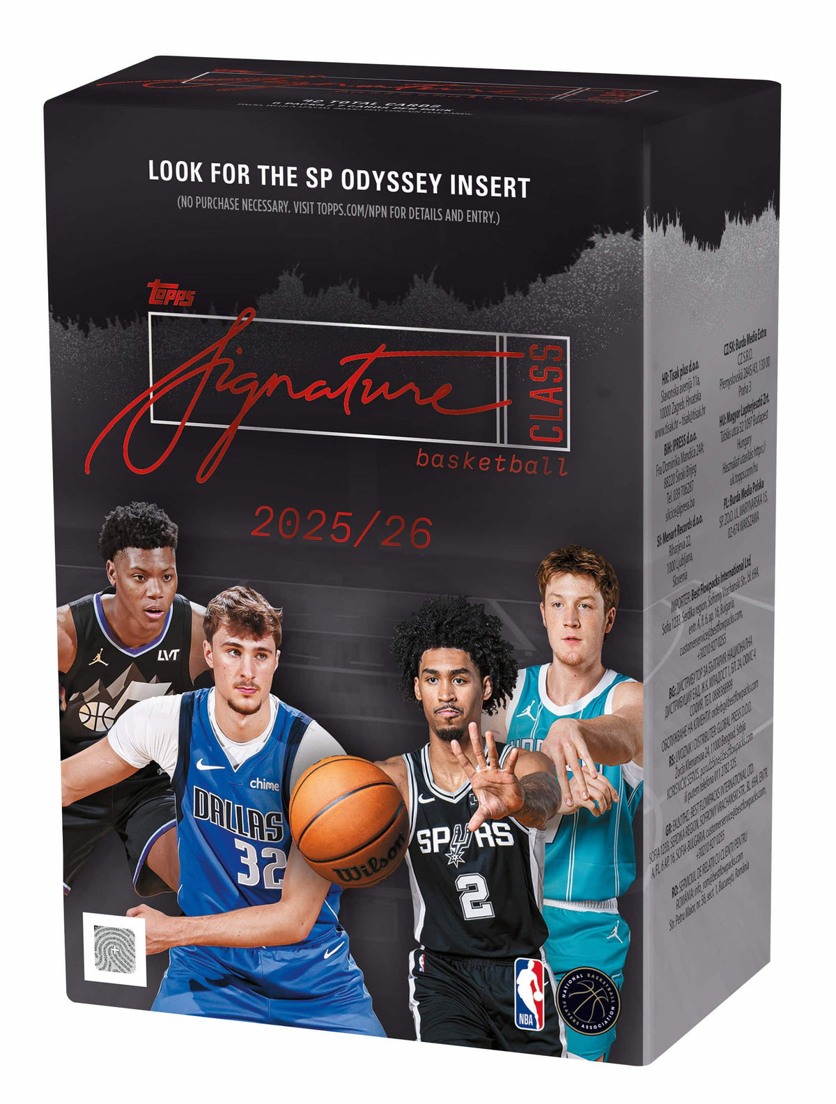 2025-2026 Topps Signature Class Basketball Blaster Box