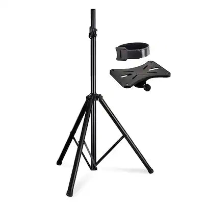 5 CORE - Speaker Stand Adjustable PA DJ Tripod Studio Monitor Stands w 35mm Insert-SS ECO 1PK BLK WoB