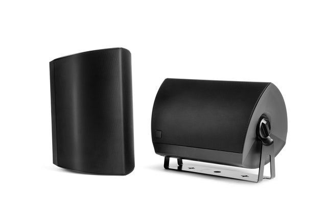 Front. Definitive Technology - Dymension 6.5" 2-Way Outdoor Wall Mount Speakers Pair - Black.