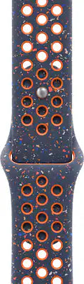 Apple - 46mm Blue Flame Nike Sport Band - M/L