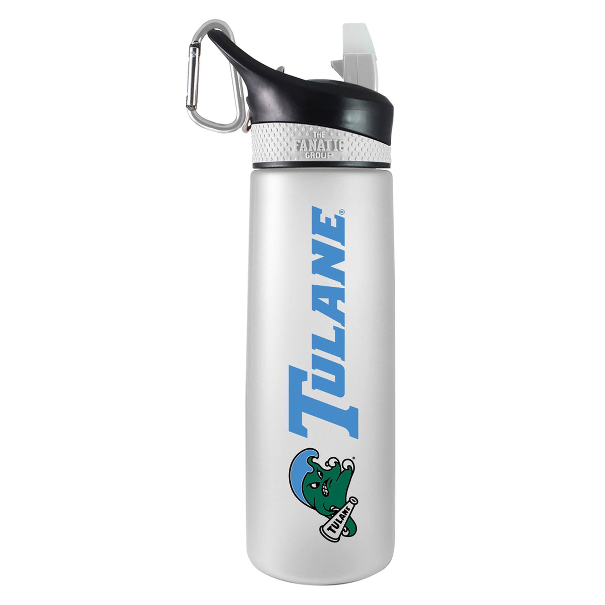 The Fanatic Group - Tulane Green Wave 24oz. Frosted Sport Bottle - Multicolor