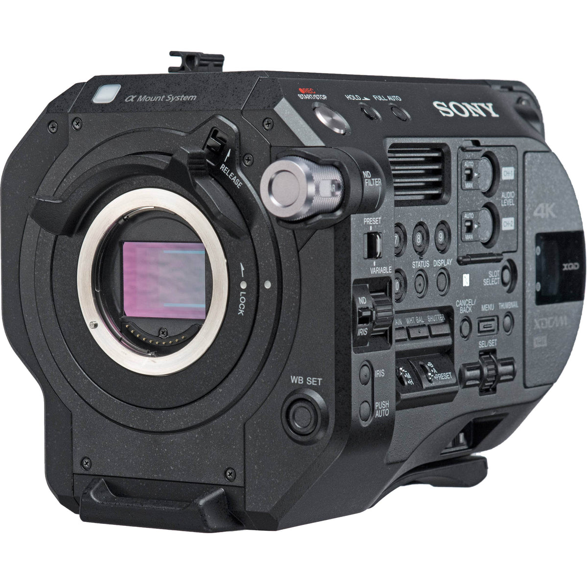 PXW-FS7M2 XDCAM Super 35 Camera Body (Locking E-Mount, Variable ND, 4K DCI) - Sony PXW-FS7M2