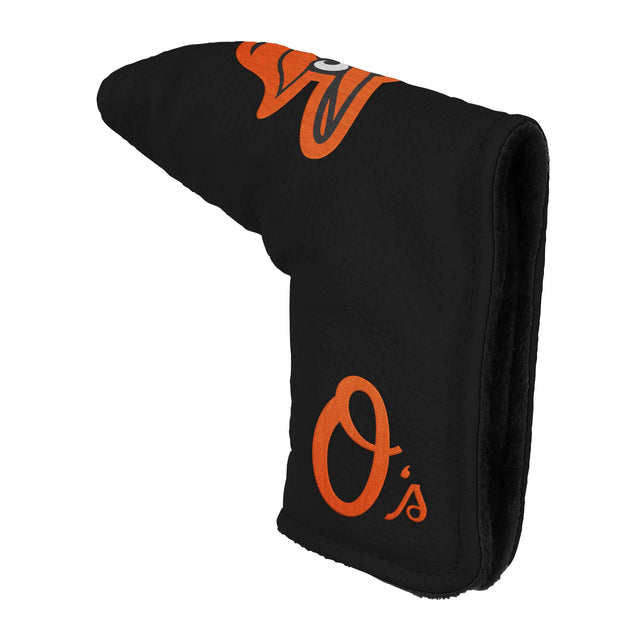 Front. WinCraft - Baltimore Orioles Blade Putter Cover - Multicolor.