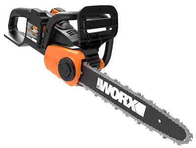 WORX - WG384 40V 14" Cordless Chainsaw with Auto-Tension (2 x 2.0 Ah Batteries & 1 x Charger)
