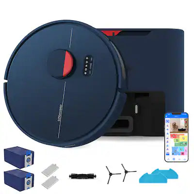 bObsweep - Dustin Robot Vacuum & Mop, Auto-Empty Odor Control Dock with 1 Gal Capacity, Privacy Focused U.S. Software