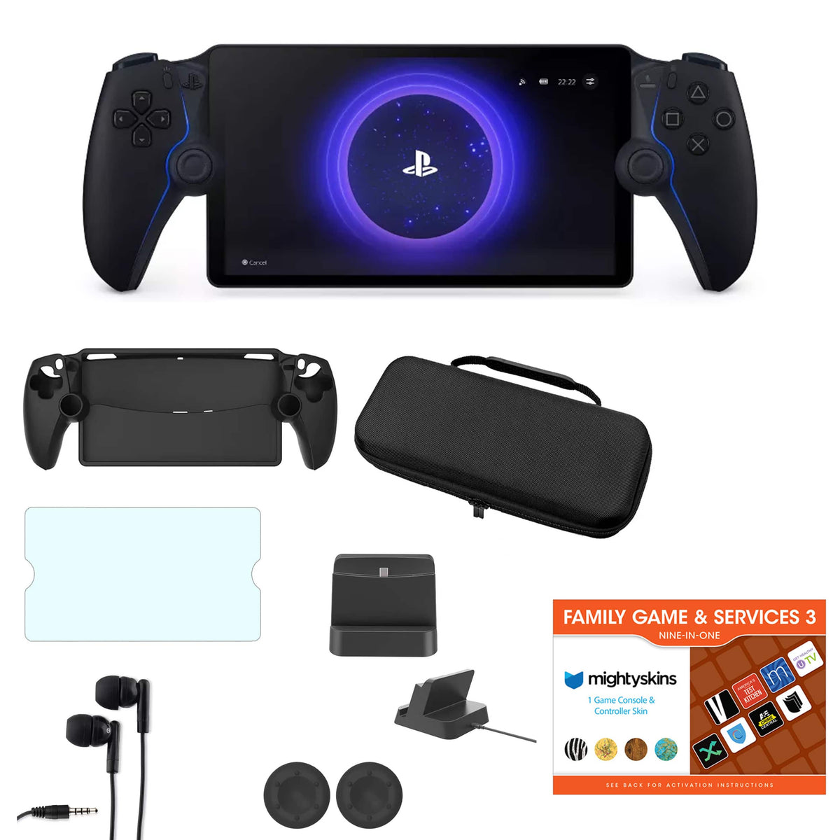 PlayStation Portal with Accessories Kit and Voucher