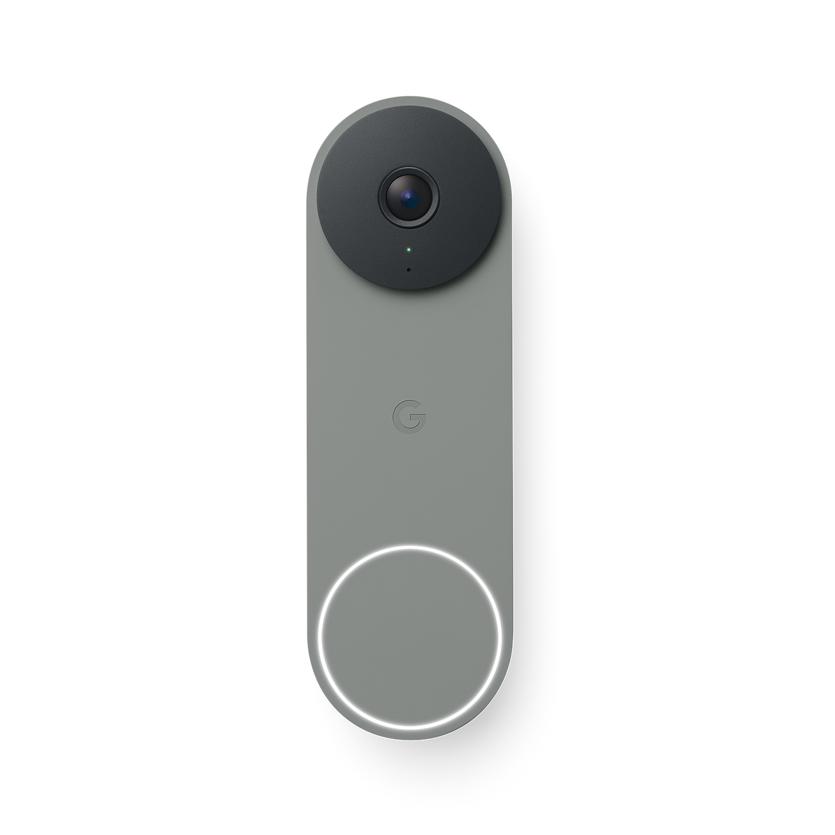 Google - Nest Doorbell (wired, 3rd gen) - Latest Model - 2K Video and Gemini - Hazel