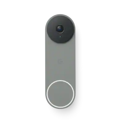 Google - Nest Doorbell (wired, 3rd gen) - Latest Model - 2K Video and Gemini
