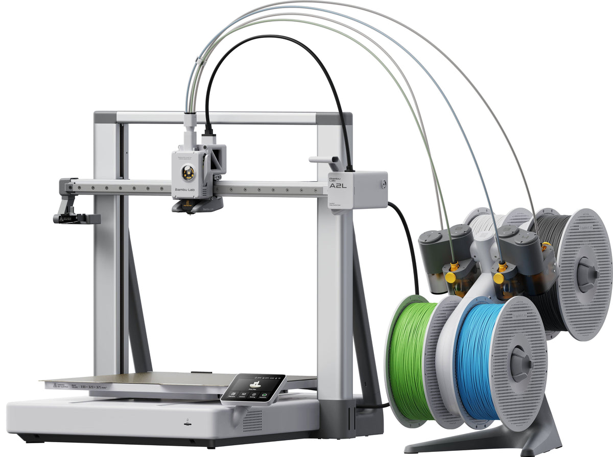 Bambu Lab - A2L Combo 3D Printer - Gray