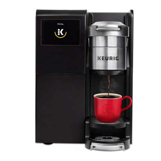 Brewing...  
KEURIG  
PULL TO ACCESS POD RIN