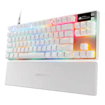 SteelSeries - Apex Pro TKL Gen 3 Wired Mechanical OmniPoint Adjustable HyperMagnetic Gaming Keyboard with Rapid Tap