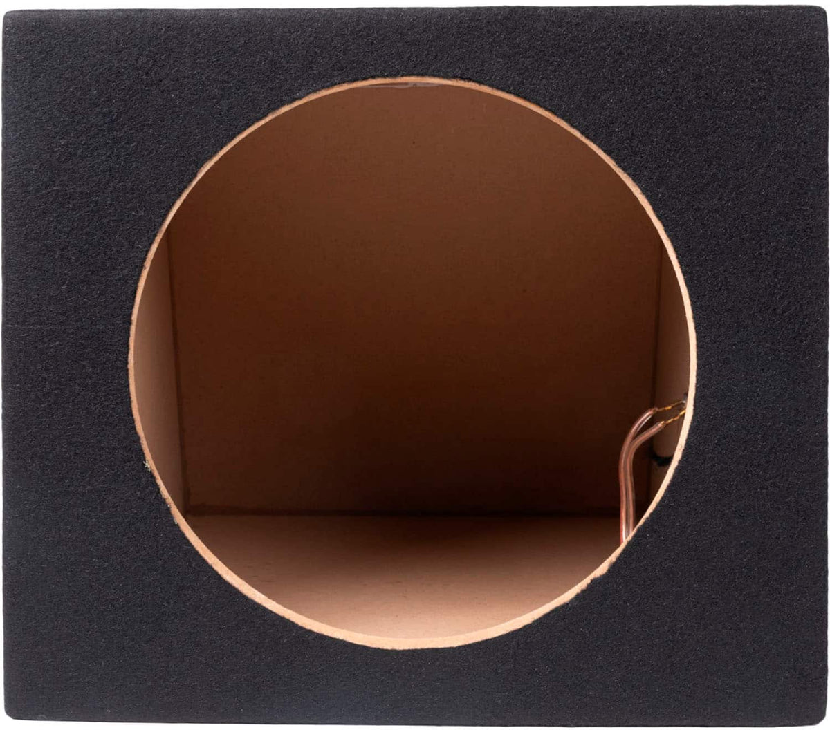 Maxxlink - 10" Single Sealed Subwoofer Enclosure - Black