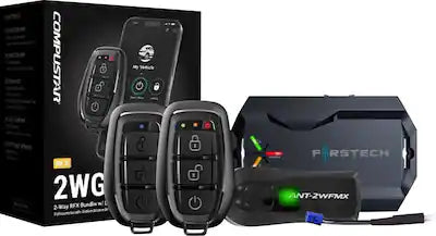 Compustar - Keyless Entry 2-Way G17 FM remote kit with Drone LTE Module