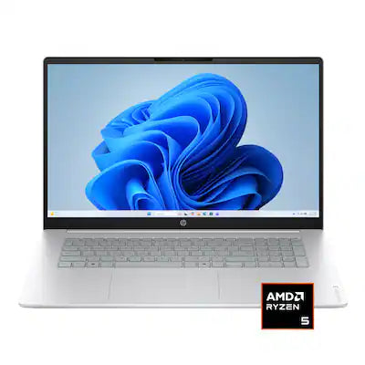 HP - OmniBook 3 - 17.3" Full HD Laptop - AMD Ryzen 5 40 (2025) - 8GB Memory - 512GB SSD