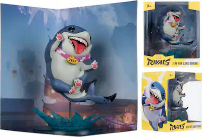 McFarlane Toys - Marvel Rivals 7.75" Jeff The Land Shark 1:10th Scale Collectible