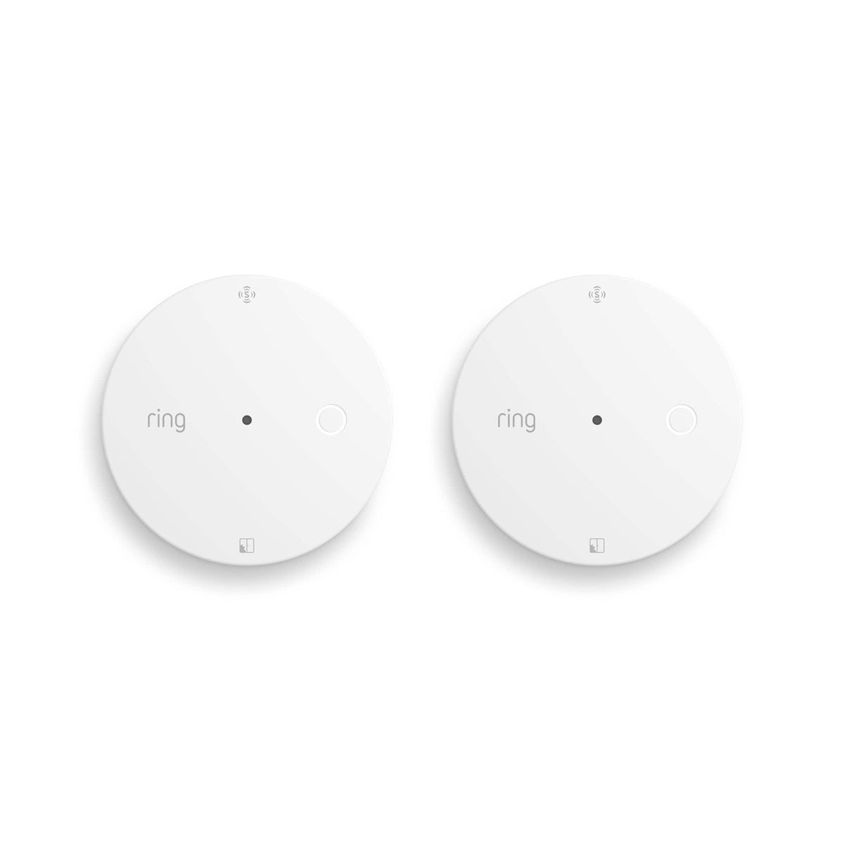 Ring - Glass Break Sensor (newest model) – Amazon Sidewalk, no hub needed, Pro Monitoring (sold separately), 2pk - White