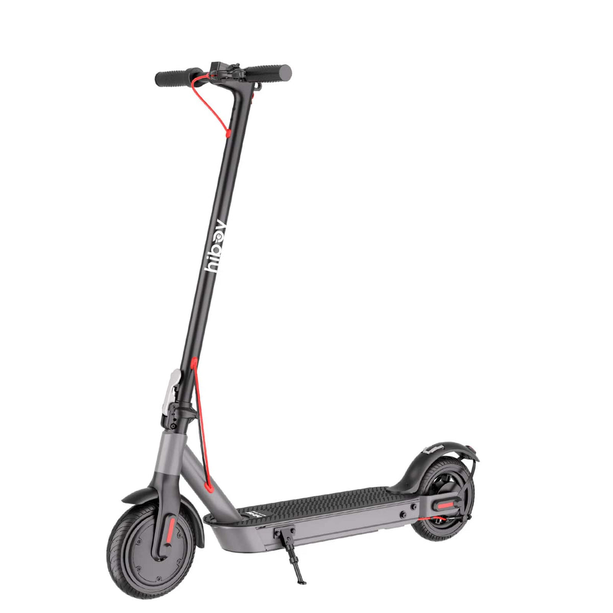 HiBoy - S3 Electric Scooter with 8.5" Pneumatic & Solid Tires – 17-Mile Max Range, 19 MPH, 350W Motor, Foldable for Adults - Black