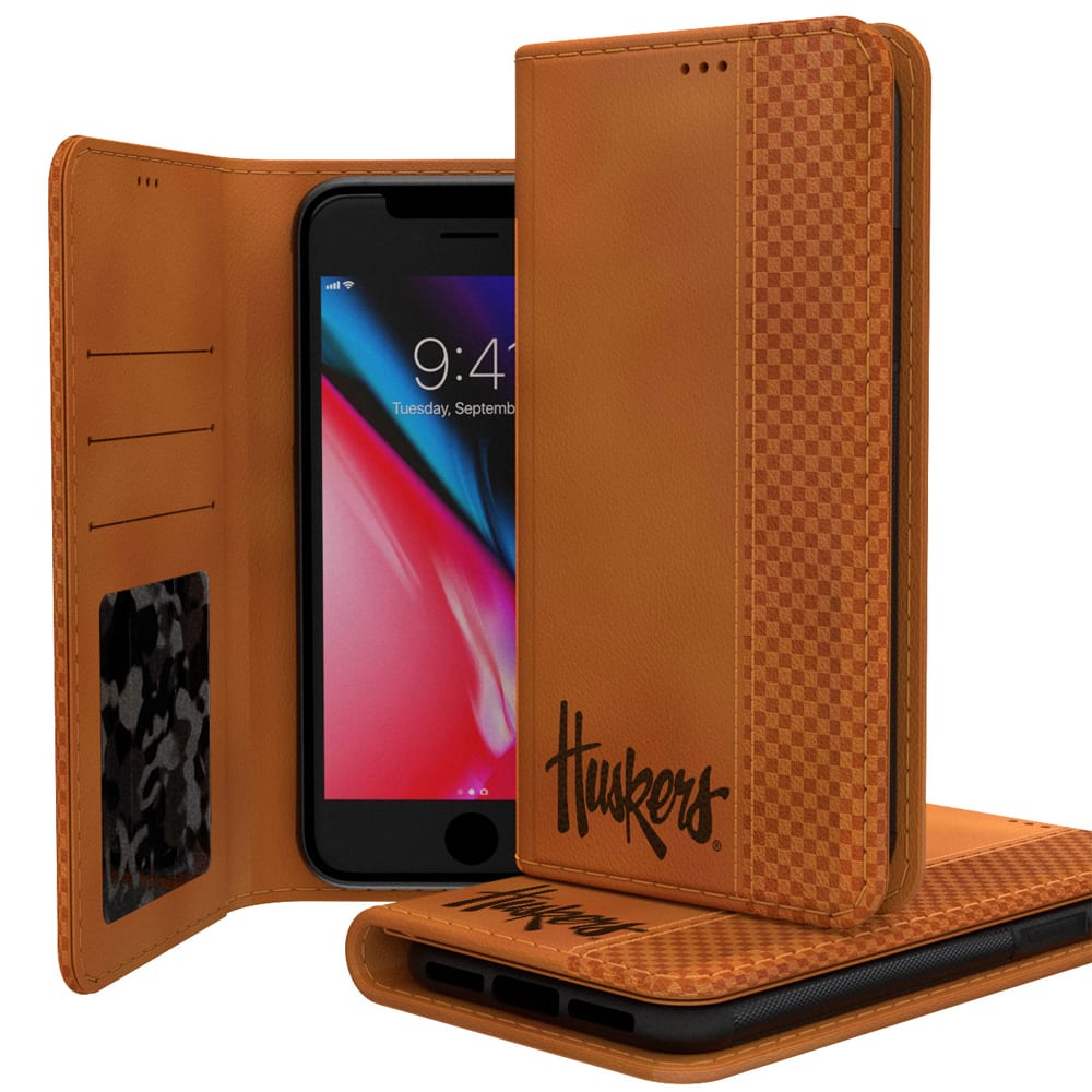Keyscaper - NCAA - Nebraska Huskers iPhone Folio Burn Case - 16 Pro - Multicolor