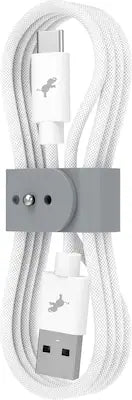 Nimble - Powerknit USB-A to USB-C Cable 1M/3.3FT Fast Charging for iPhone 16/15, Samsung S24–S10, Note 20/10, Pixel, Moto & More