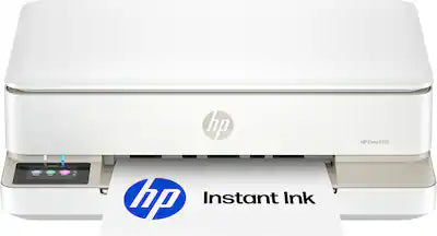 HP - Envy 6155 Wireless All-in-One Inkjet Printer, Scanner, Copier, AI-Enabled with 3 Months of Instant Ink