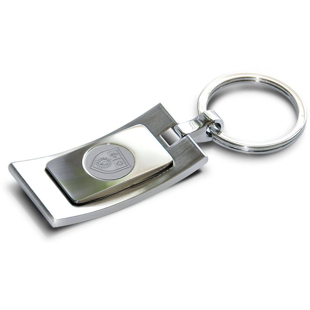 Jardine - Loyola Marymount Lions Team Logo Curve Key Ring - Silver