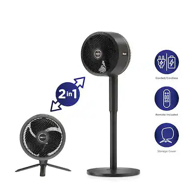 Shark - FlexBreeze Outdoor and Indoor Fan, Cordless & Corded, Pedestal to Tabletop