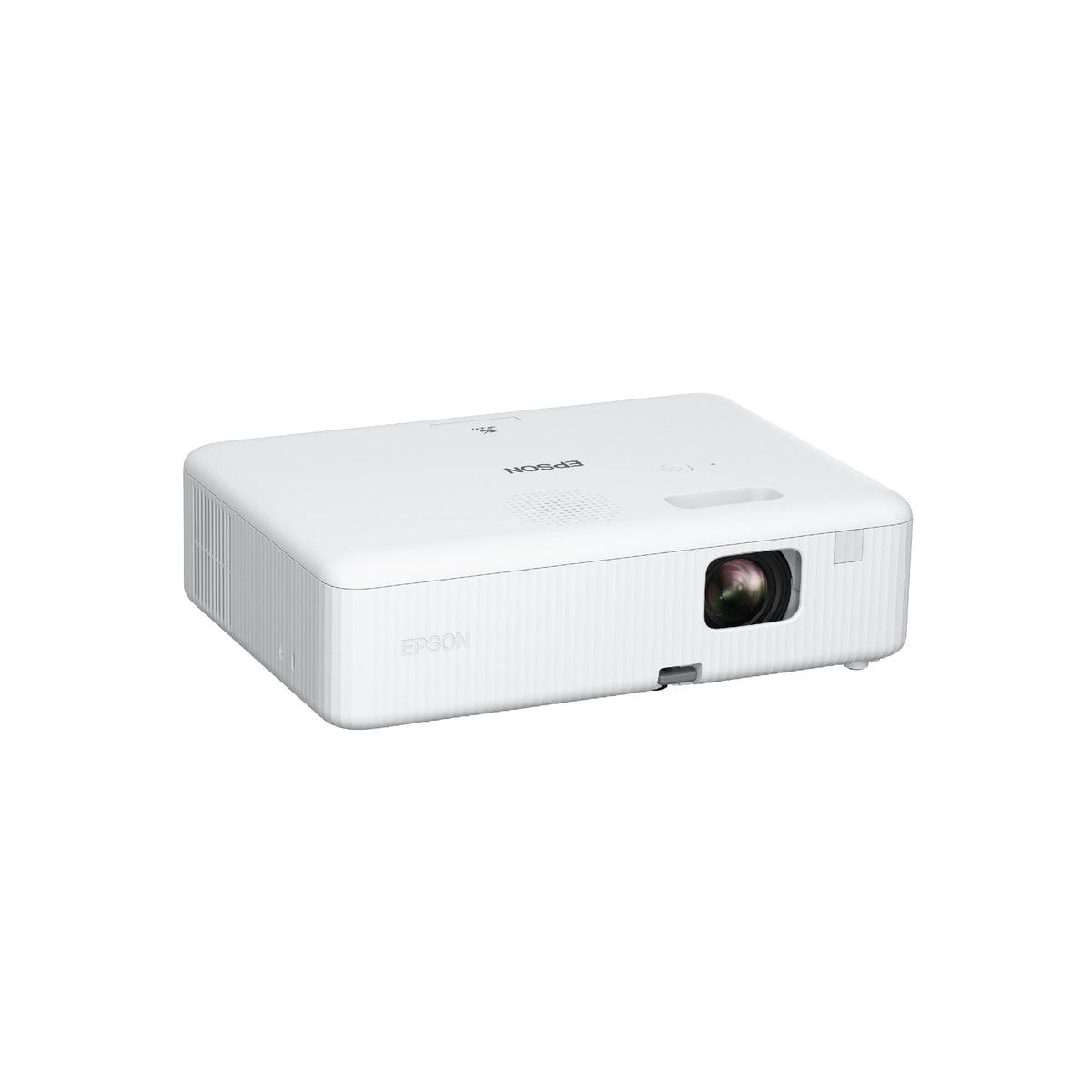 Epson - EpiqVision Flex CO-W01 Portable Projector, 3,000 Lumens Color & Brightness, 3LCD, Built-in Speaker, Home & Work - White