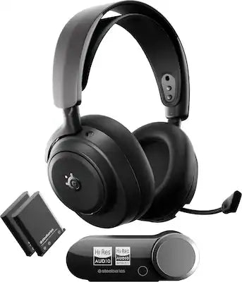 SteelSeries - Arctis Nova Pro Omni 2.4 GHz Wireless Over-The-Ear Gaming Headset for PS5/PS4, Xbox One, Xbox X/S, Switch/Switch 2, PC