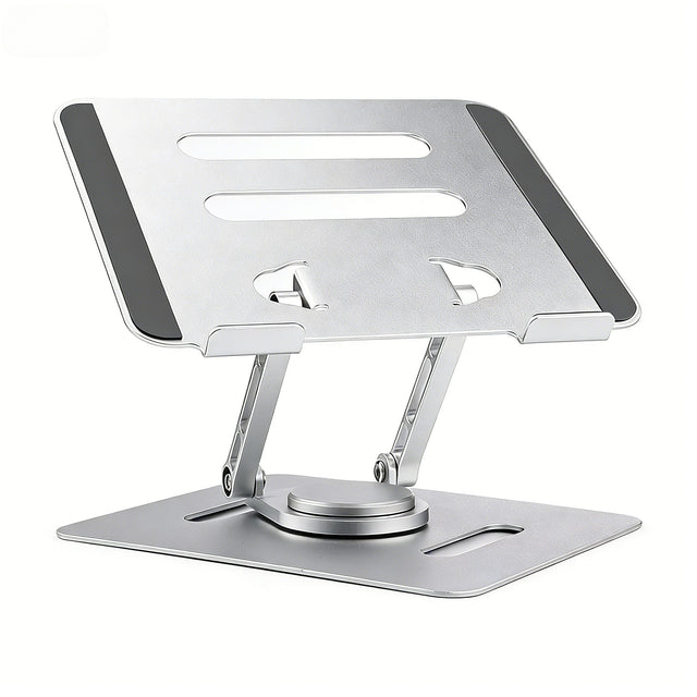 Front. UPERFECT - UPERFECT UStand Adjustable Monitor Stand, Multi-Angle Holder for 12-19" Laptop - Silver.