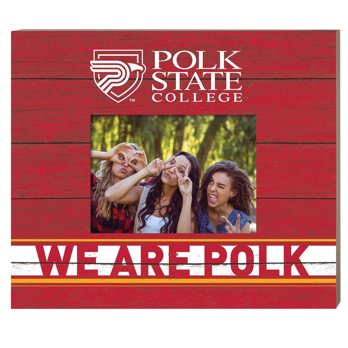 Jardine - Polk State College Eagles 11" x 13" Team Spirit Scholastic Picture Frame - Red