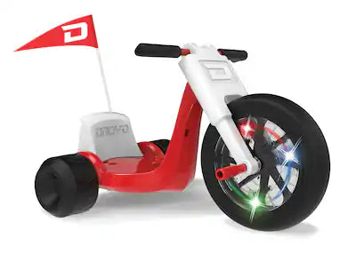 Droyd - Romper Electric Tricycle for Kids 3+ w/ 3 mi Range & 6 mph Speed – Adjustable Seat, Parental Control & LEDs
