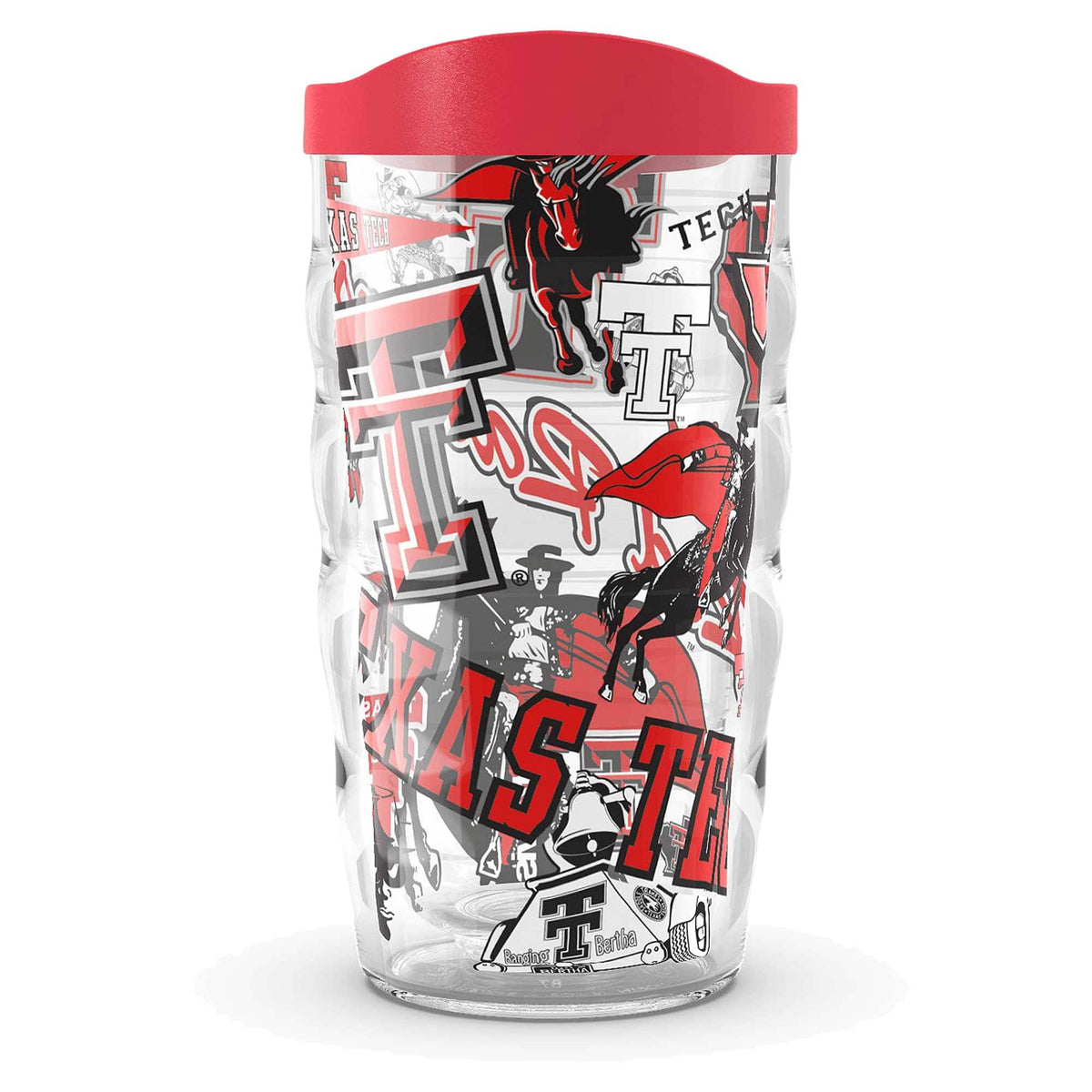 Tervis - Texas Tech Red Raiders 10oz. Allover Classic Wavy Tumbler - Multicolor